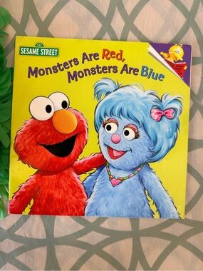 10/$25 • Sesame Street Monsters Are Red, Monsters Are Blue Paperback